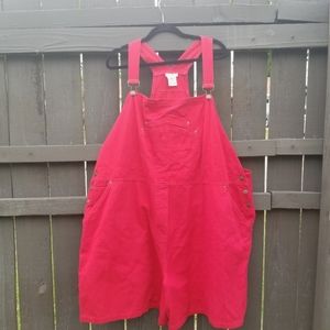 Vtg Hunters Run Overall Jumpsuit Size 2X